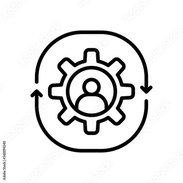 Obraz management icon for your website design, logo, app, UI. 