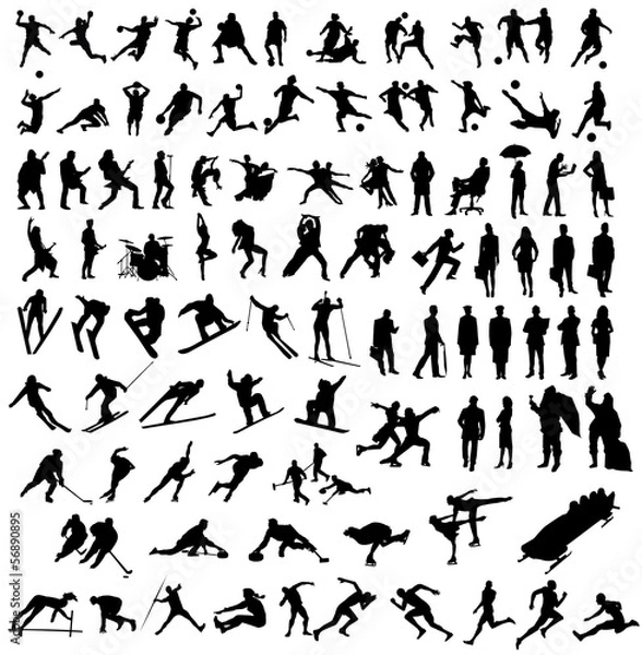 Fototapeta sport ludzi