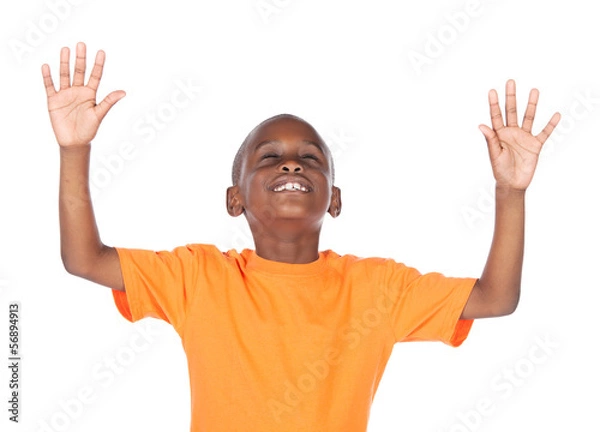 Obraz Ładny afrykański chłopiec