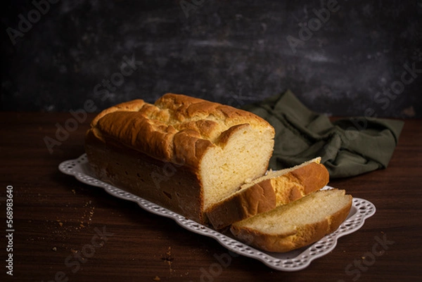 Fototapeta bolo caseiro