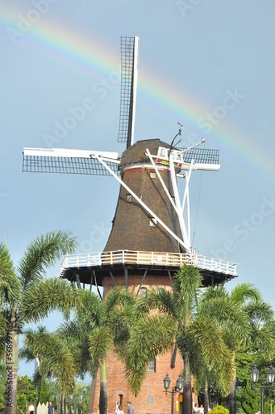 Obraz windmill in the country