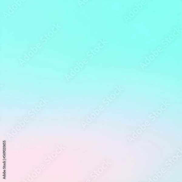 Fototapeta Abstract colorful background. Valentine’s day pastel pink and mint gradient backgrounds. Pastel pink and mint gradient backgrounds set created with Generative AI