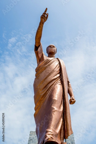 Obraz Kwame Nkrumah Statue