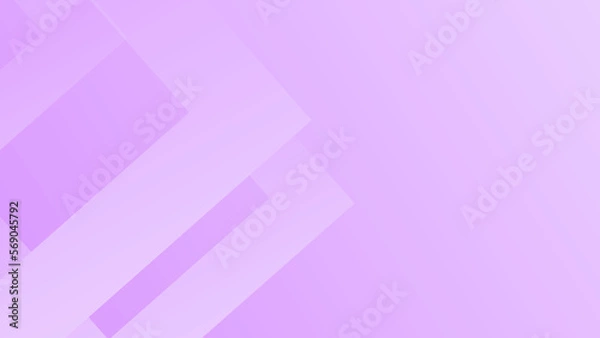 Fototapeta Modern simple vertical overlap square shapes graphic design on pastel purple background. Minimalist geometric pattern. Vector illustration.