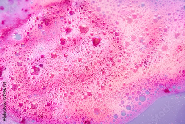 Fototapeta カラフルな石鹸の泡