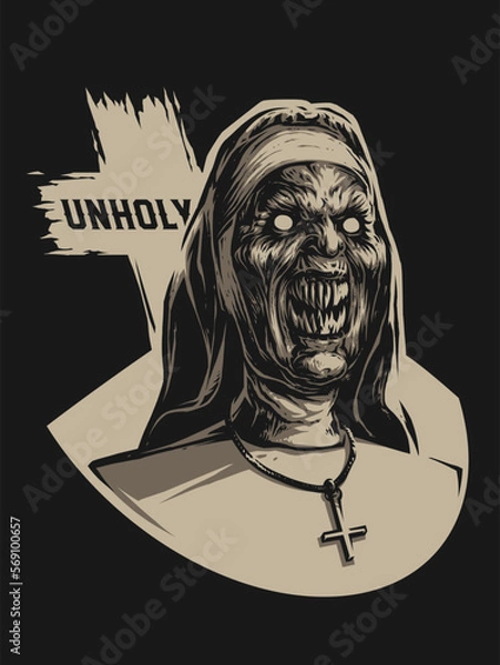 Obraz Evil Nun