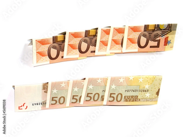 Fototapeta billets de 50 €