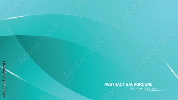 Fototapeta Abstract background with gradient curve shapes
