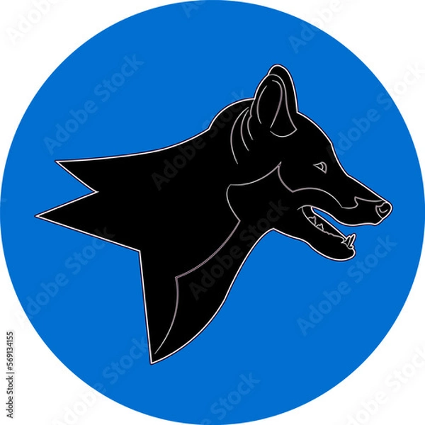 Obraz fox head vector for logo or icon