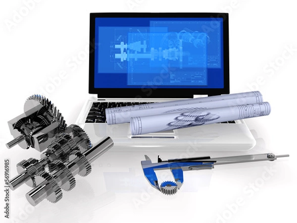 Obraz Computer Aided Design