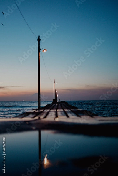 Obraz sunset over the sea