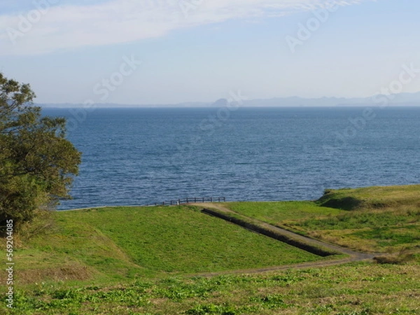 Obraz 海の見える風景