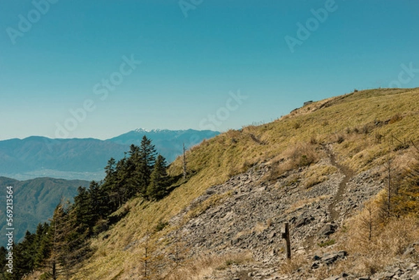 Obraz mountain landscape with sky