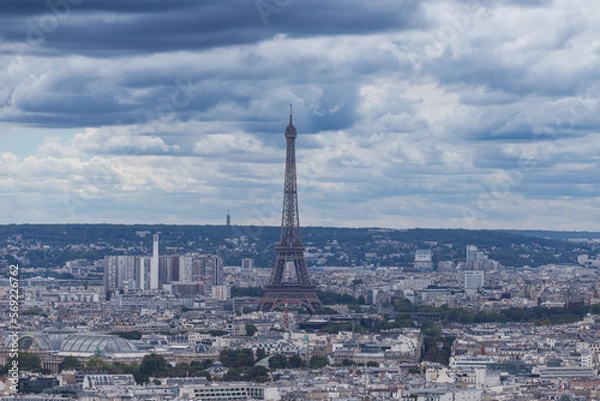 Obraz eiffel tower city