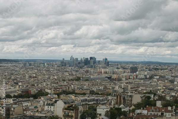 Obraz view from eiffel tower
