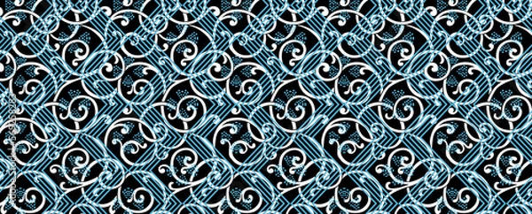 Obraz Digital And Textile Design Pattern
