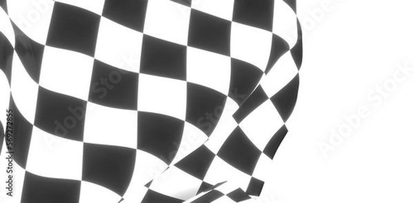 Fototapeta  Checkered flag, race flag background