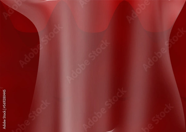 Fototapeta red curtain background