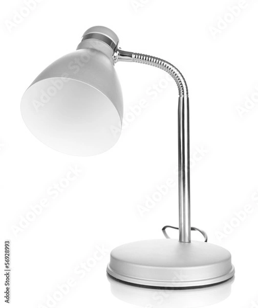 Fototapeta Table lamp isolated on white