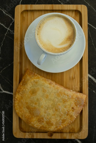 Fototapeta Café com pastel 