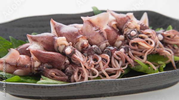 Fototapeta ホタルイカのボイル