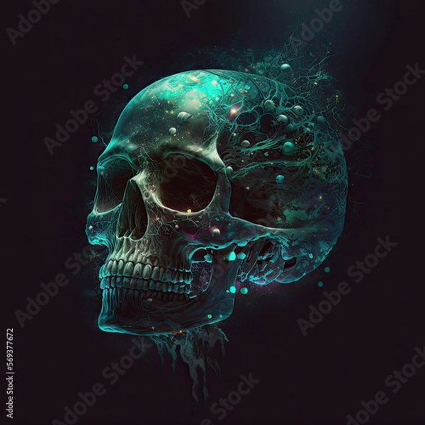 Fototapeta Biological skull