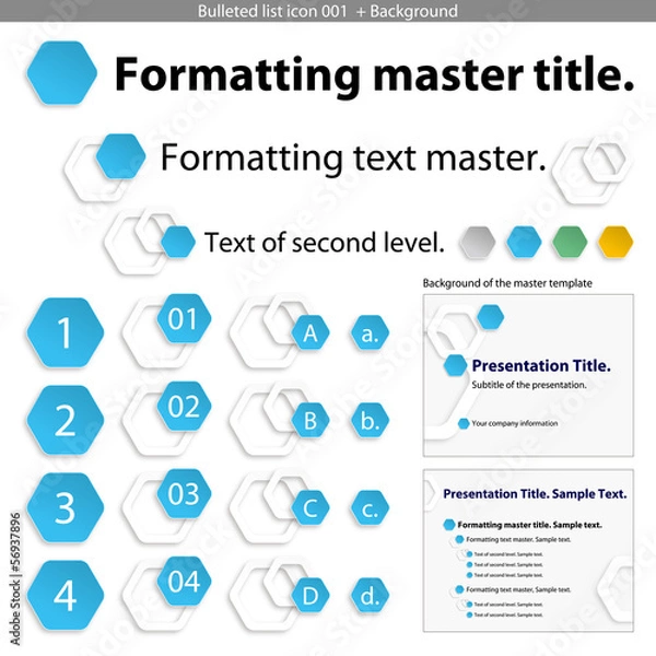 Fototapeta Bulleted list icon 001  + Background #Vector