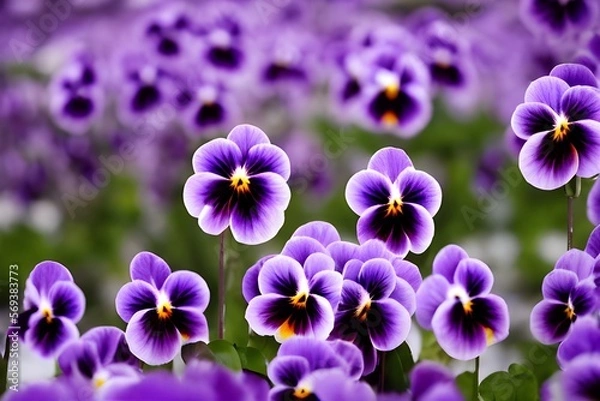 Obraz パンジー　with generative ai