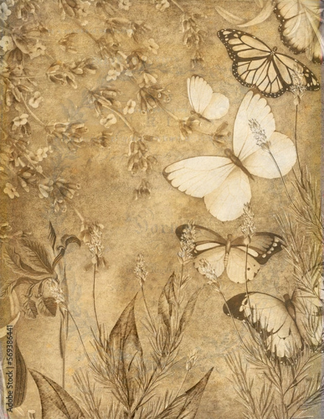 Obraz background with flowers