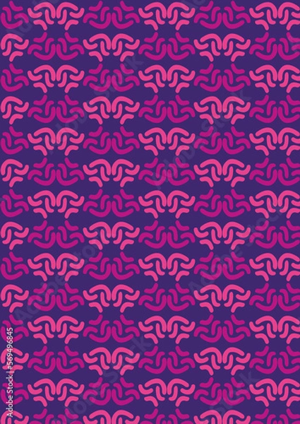 Obraz seamless damask wallpaper