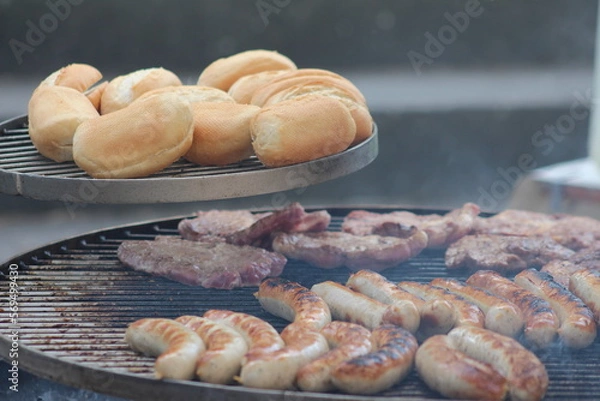 Fototapeta Wurstgrill