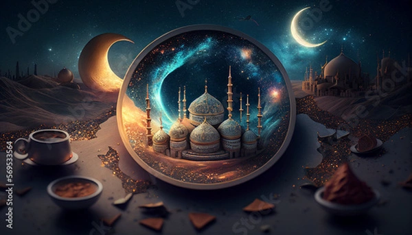 Obraz Mosque Generative AI