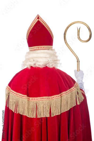 Fototapeta Sinterklaas from the back