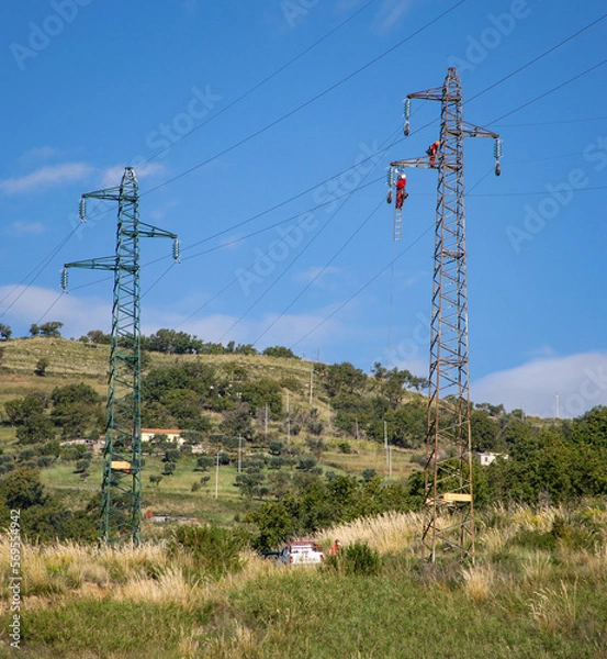 Obraz Linea Alta tensione 