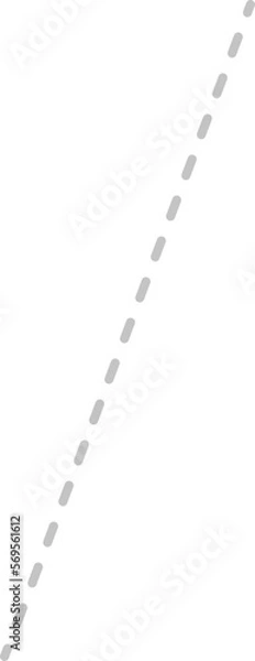 Fototapeta Symbol Tracing Alphabet Dash Slash