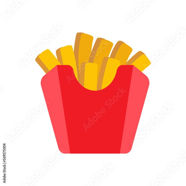 Obraz Fries illustration