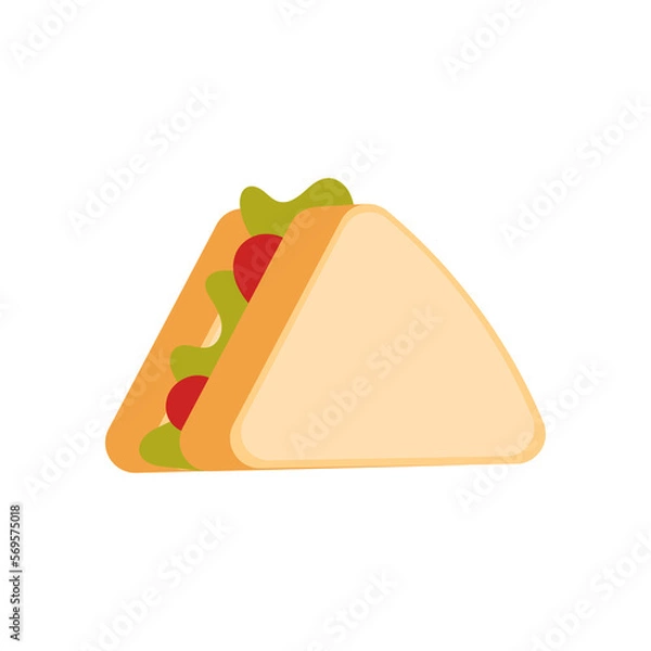 Obraz Sandwich illustration