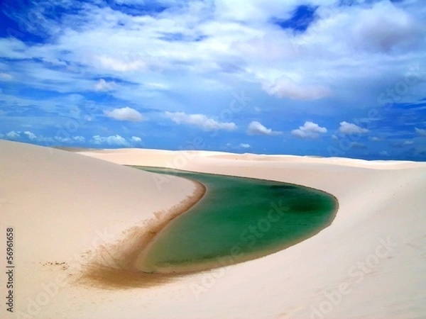 Obraz acqua tra le dune