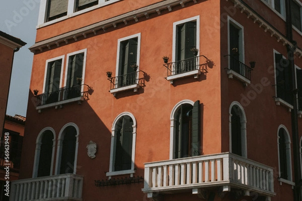 Obraz Orange windows