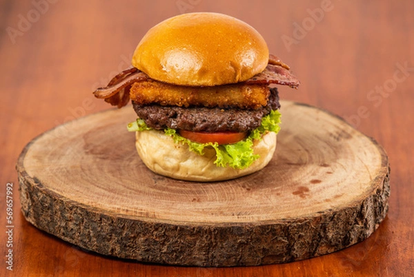 Obraz Hamburguer e Açai