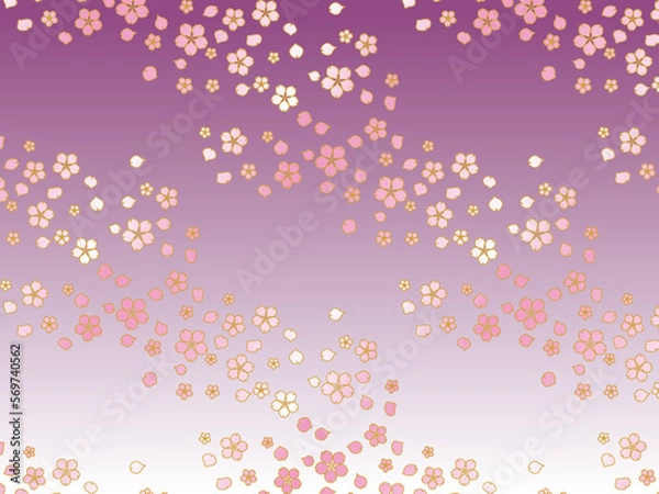 Fototapeta 桜フチB9