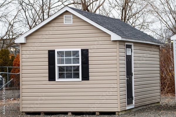 Obraz gray new shed