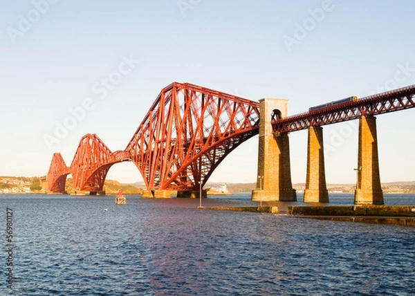 Fototapeta Forth Bridge in Scotland