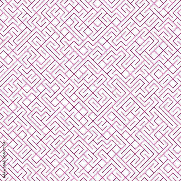 Fototapeta Color rotated lines background abstract illustration