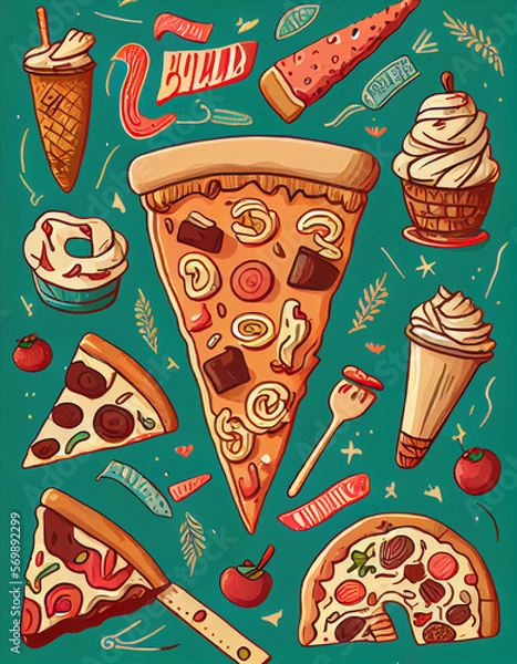 Obraz Food Wallpaper