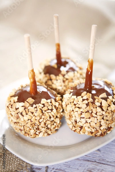 Fototapeta Caramel Apples