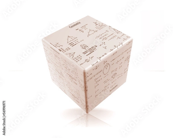 Obraz Geometrie Würfel