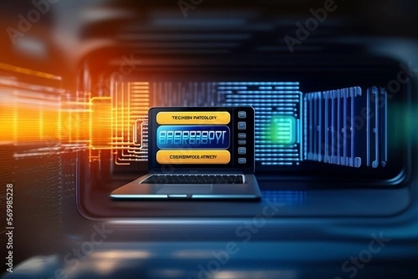 Obraz computer concept