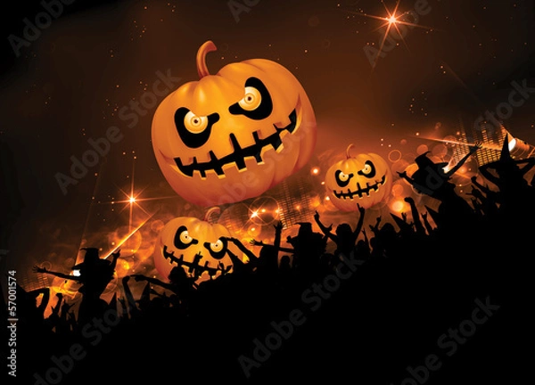 Obraz halloween party
