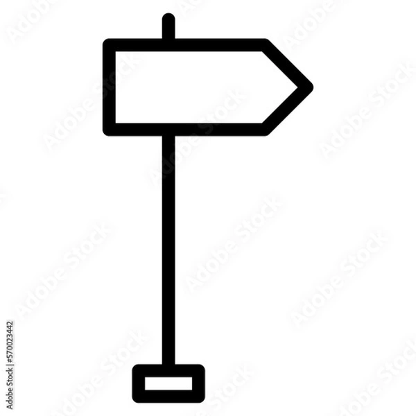 Fototapeta directions icon
